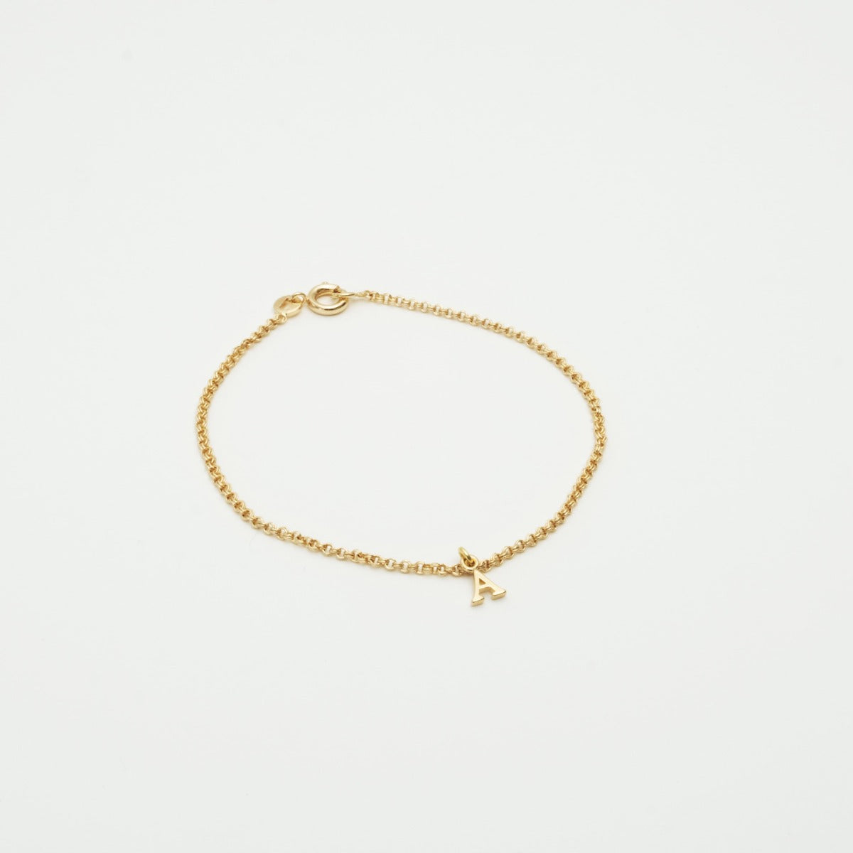 Bracelet Lettres Prénom plaqué or