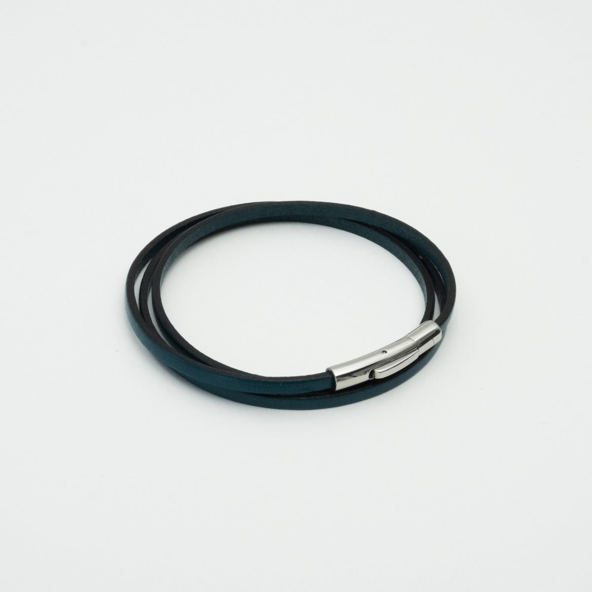 Bracelet homme Trinité bleu canard