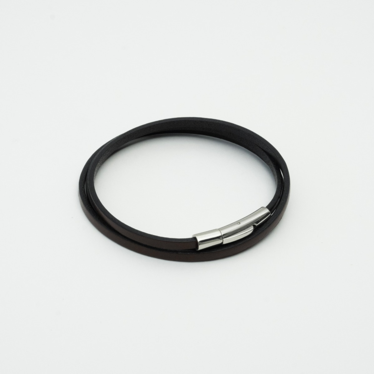Bracelet homme Trinité marron