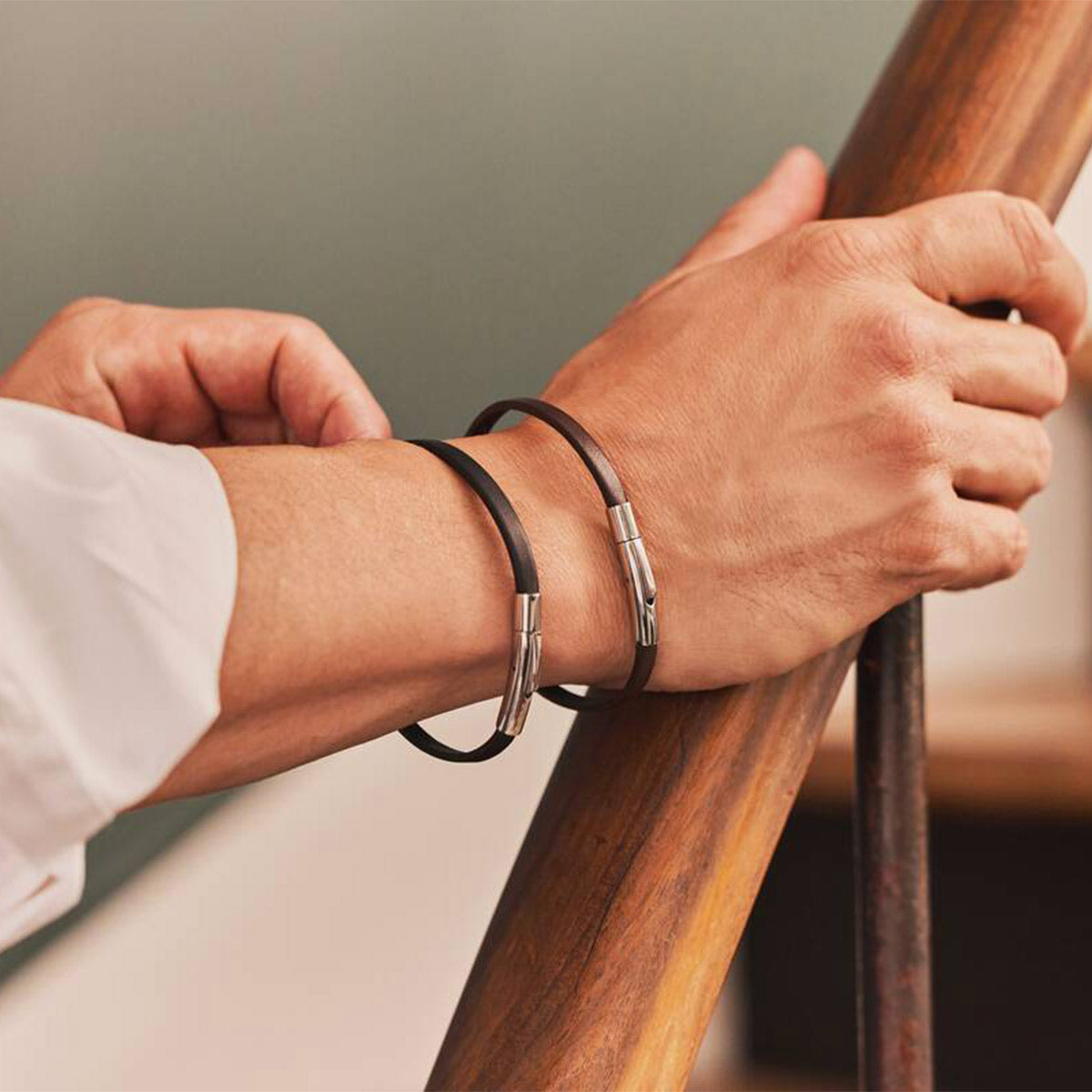 Bracelet homme le Classique noir