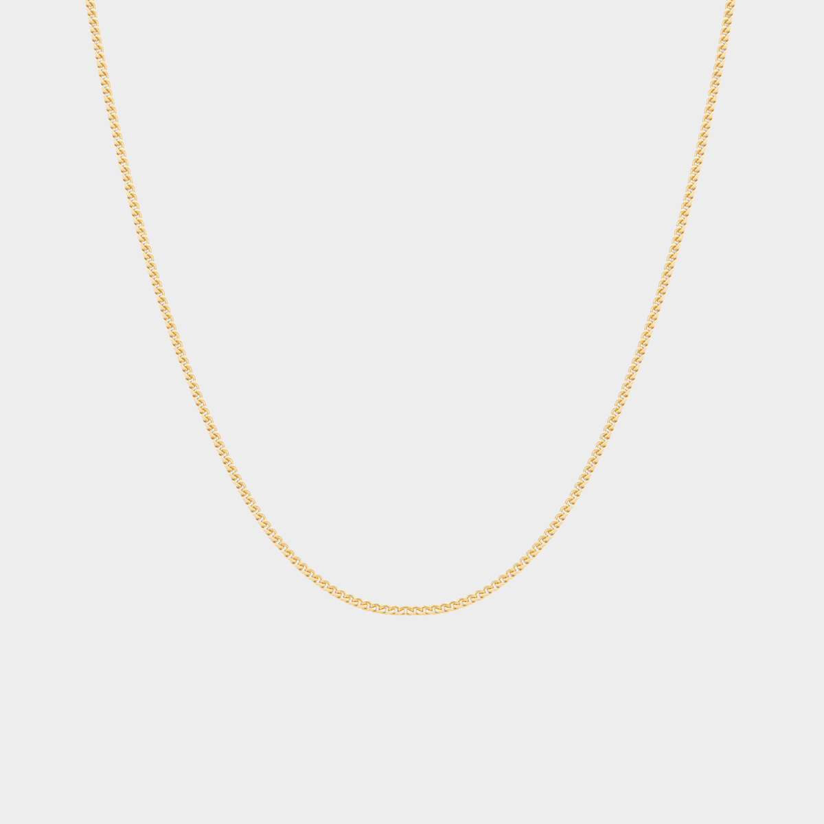 Chaîne gourmette en or 9 carats
