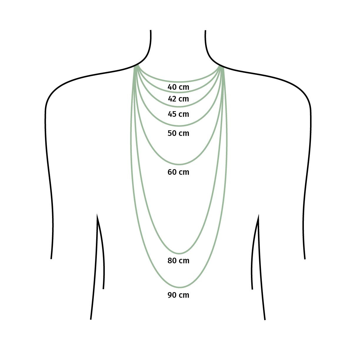Collier mini gris-gris sur chaîne forçat plaqué or