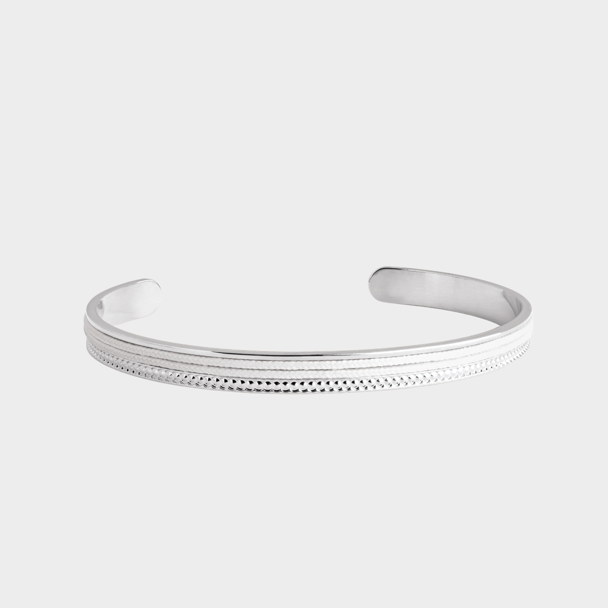 Jonc Galon et perles argent