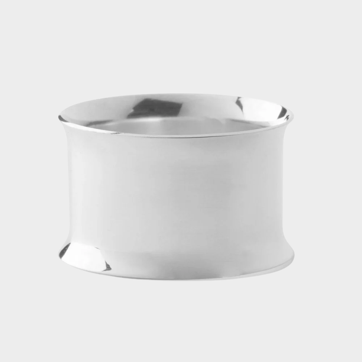 Rond de serviette "Classique" métal argenté