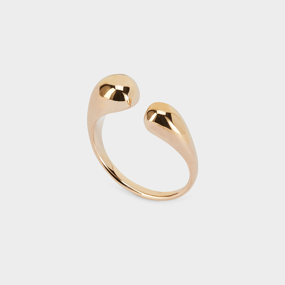 Bague Proximité ajustable plaqué or