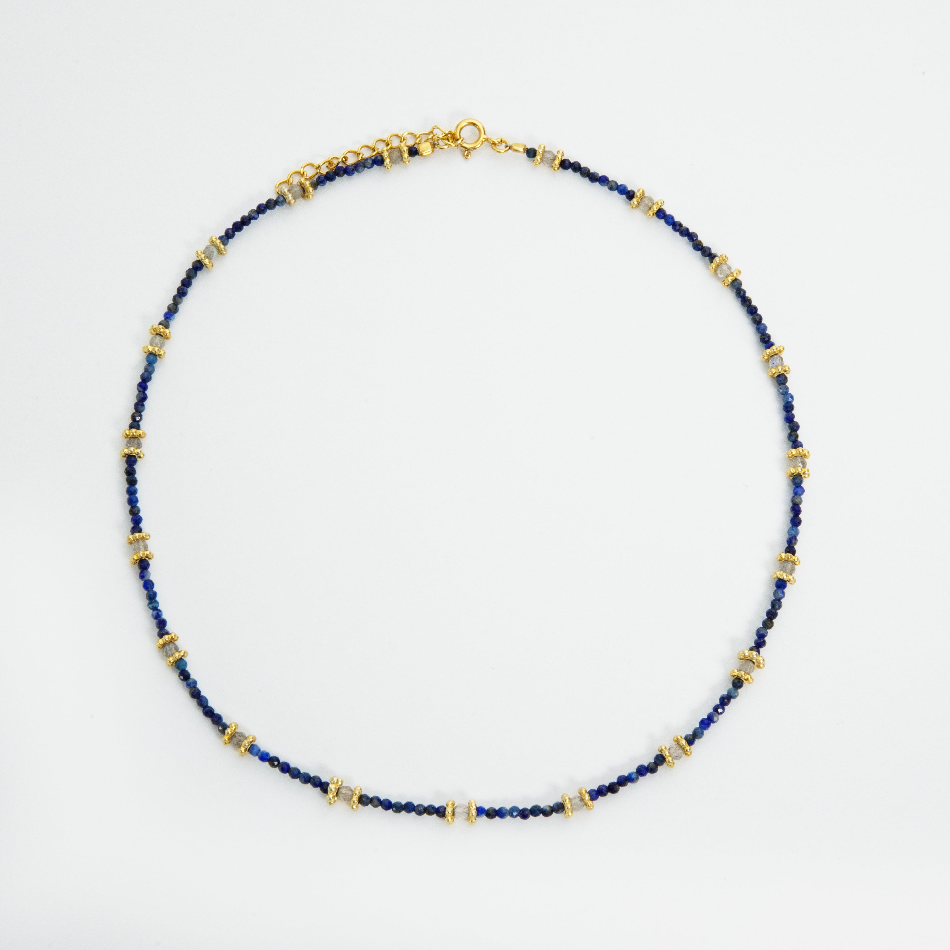 Collier Shakra Lapis Lazuli et Labradorite