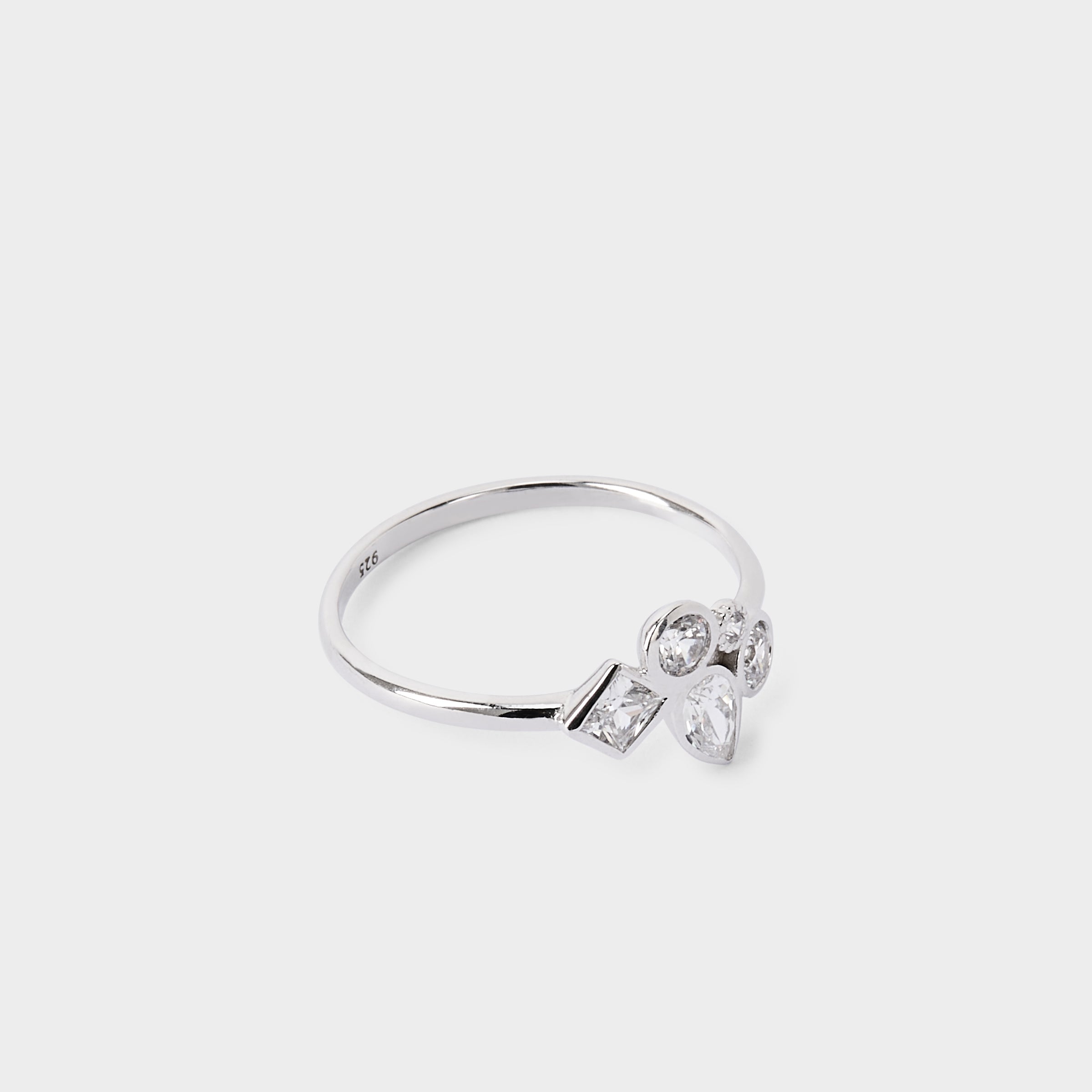 Bague Multiformes argent